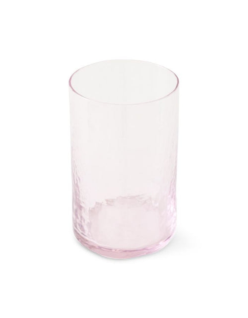 Hohes Trinkglas Tube I Blush