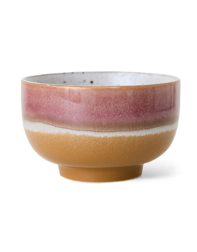 Unikat Noodle Schale Prairie aus der 70s Kollektion von hkliving mit künstlerischem Design