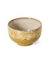 Laden Sie das Bild in den Galerie-Viewer, 70s Ceramics Noodle Bowl Sunbeam mit warmem Farbverlauf und organischer Glasur
