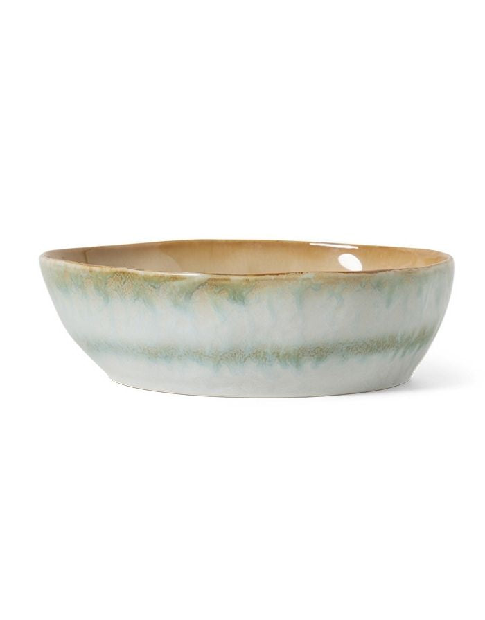 Pasta Bowl 70's Keramikschale I Petal