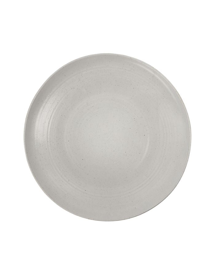 Servierschale Pion ø 36cm I Grau /Weiß