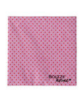Servietten Ladina von BOLTZE im 20er-Set mit gepunkteten Designs in Rosa und Rot.