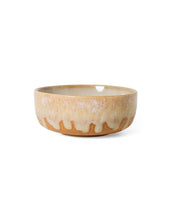 Laden Sie das Bild in den Galerie-Viewer, 70s Ceramics Tapas Bowl Dunes mit organischer Glasur und künstlerischem Finish
