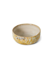 Laden Sie das Bild in den Galerie-Viewer, 70s Ceramics Tapas Bowl Sunbeam mit organischer Glasur und künstlerischem Finish
