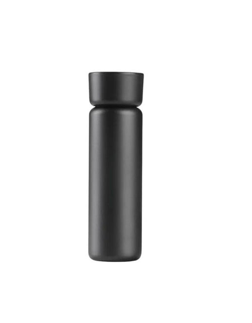 Thermobecher mit zwei Deckeln 650ml I Black