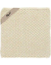 Laden Sie das Bild in den Galerie-Viewer, Topflappen Gestrickt Mynte I Latte
