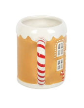 Laden Sie das Bild in den Galerie-Viewer, Weihnachtstasse I Zuckerstange/Lebkuchenhaus
