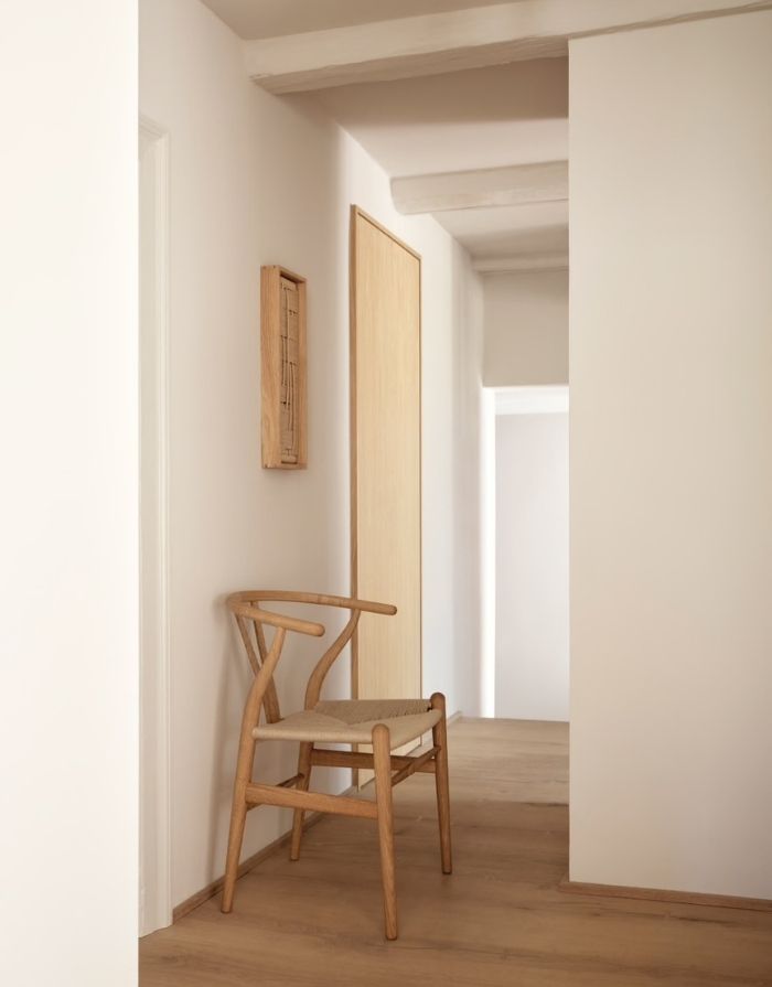 Carl Hansen Wishbone Chair CH24 in Eiche geölt, mit Sitzfläche aus Naturkordel in einem Flut