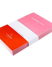 Laden Sie das Bild in den Galerie-Viewer, Notizblock Everyday Lists I Pink / Red
