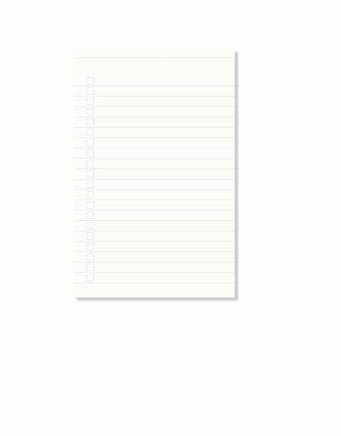 Notizblock Stripes Pink/Red von A-Journal mit hochwertigem Schreibpapier und leicht abtrennbaren Seiten im modernen Streifendesign, Papierformat