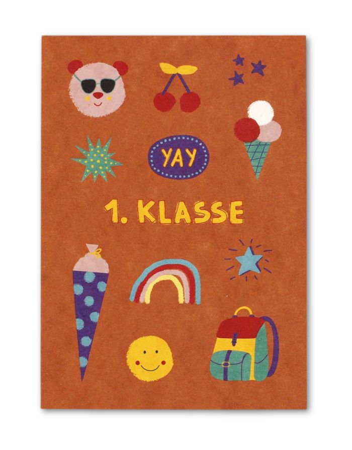 Postkarte I 1. Klasse