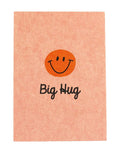 Postkarte I big hug - Smiley