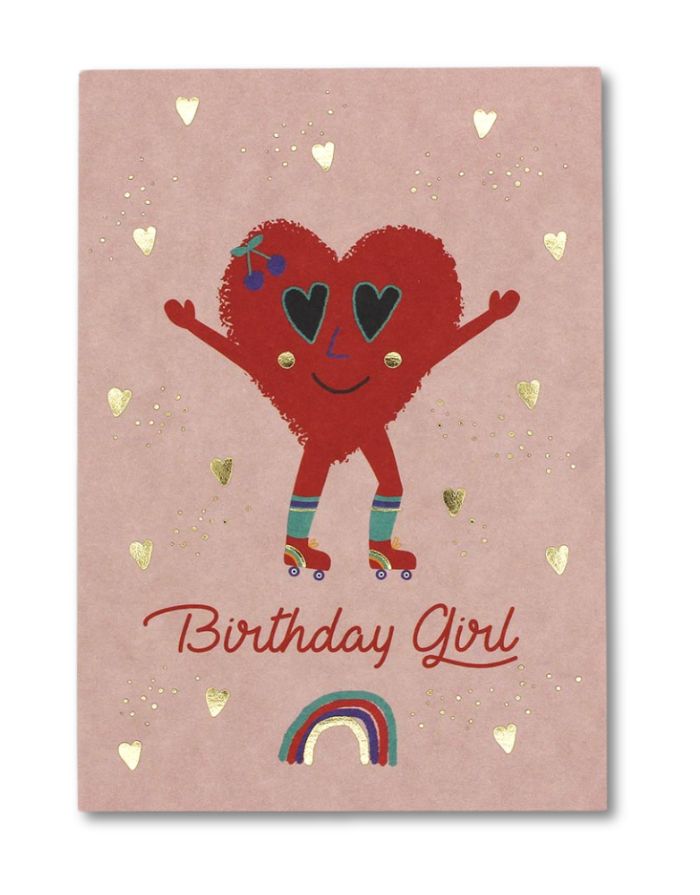 Postkarte I Birthday Girl