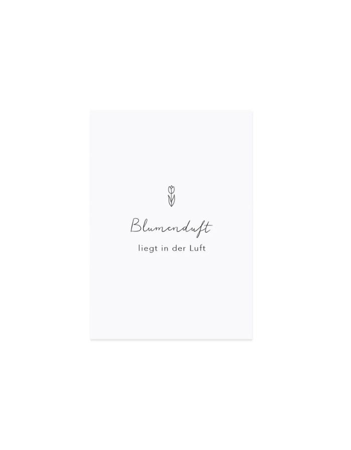 Postkarte I Blumenduft
