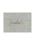 Postkarte I Bruderherz - grün