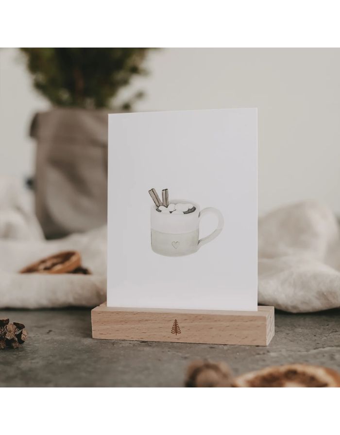 Aquarellkarte I Christmas Cup