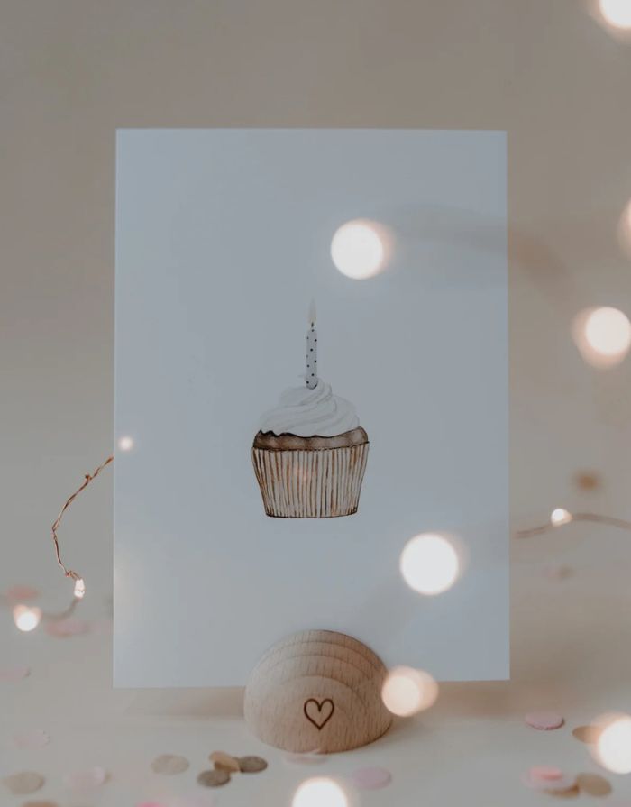 Postkarte I Cupcake