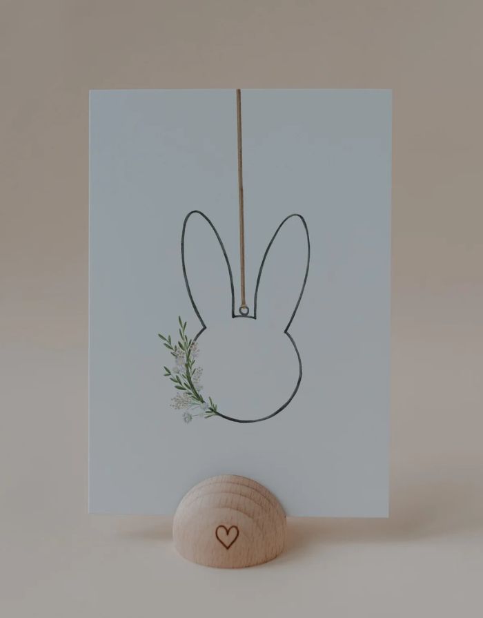 Postkarte I Easter Wreath