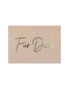 Postkarte I Für Dich