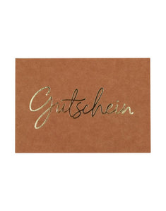 Postkarte I Gutschein