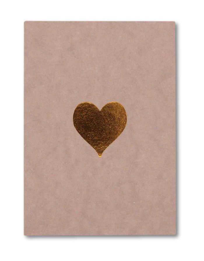 Postkarte I Herz rose