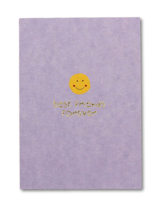 Postkarte I Smiley - Best Friends Forever