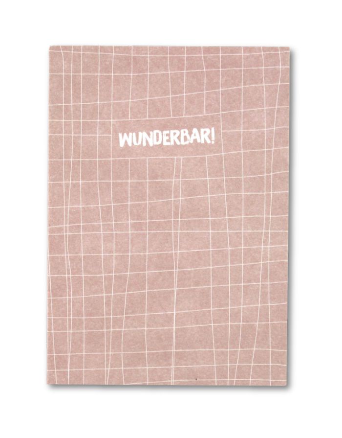 Postkarte I Wunderbar - Fäden