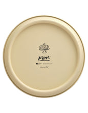 Laden Sie das Bild in den Galerie-Viewer, Kuchenplatte mit Deckel Pippi Langstrumpf von Muurla, runde Platte aus Stahl mit Haube und Pippi-Motiv, ideal für Torten und Geburtstage
