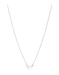 Pernille Corydon Mini Coin Necklace mit 5 mm Anhänger, verstellbare Länge 40–48 cm.
