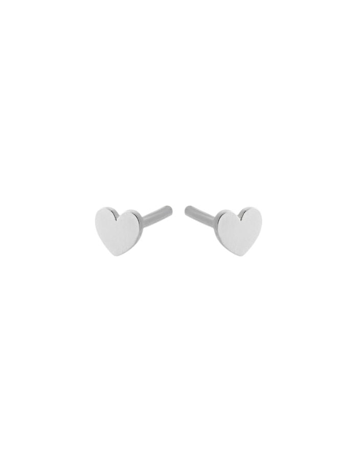 Ohrringe Mini Heart I Silber