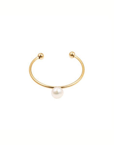 Ring Single Pearl I Gold