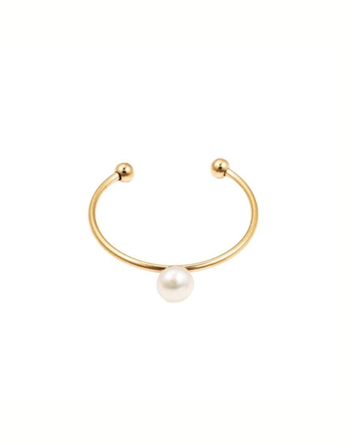 Ring Single Pearl I Gold