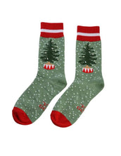 Laden Sie das Bild in den Galerie-Viewer, Socken Weihnachten Funny I Green / Red
