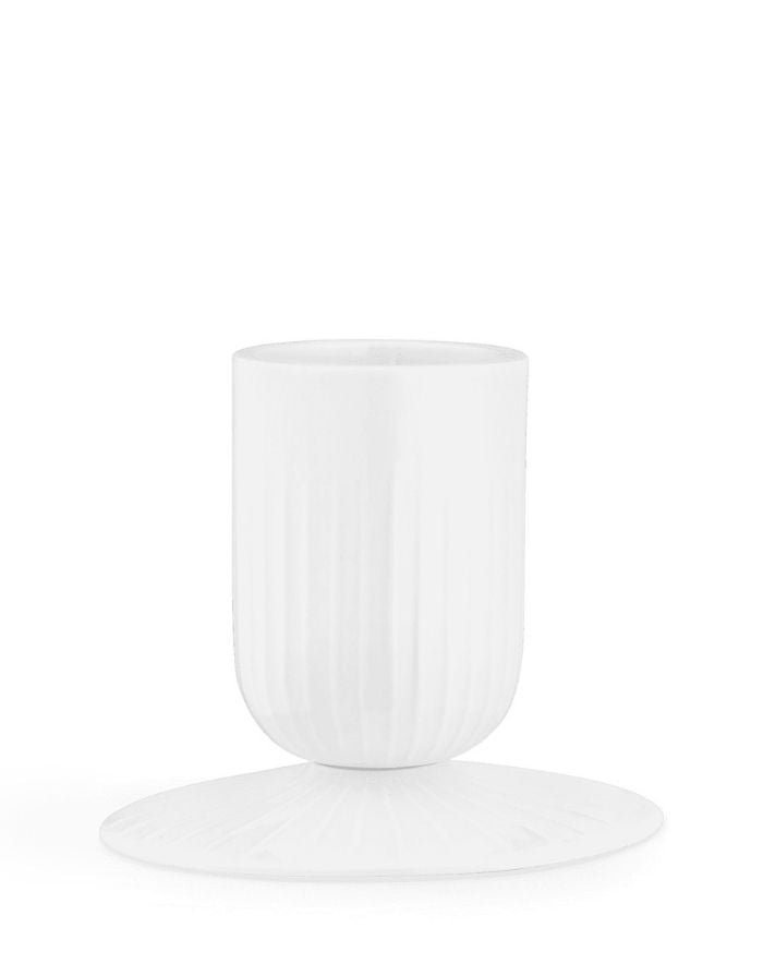 Hammershøi Blockkerzenhalter Höhe 9.5cm I Weiß