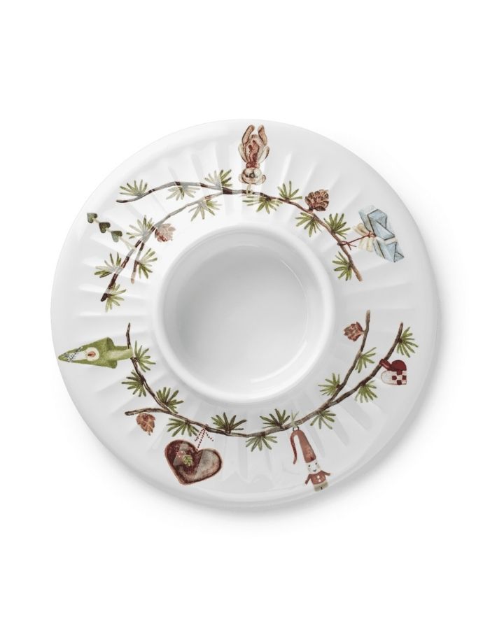 Hammershøi Christmas Blockkerzenhalter Höhe 4cm I Weiß