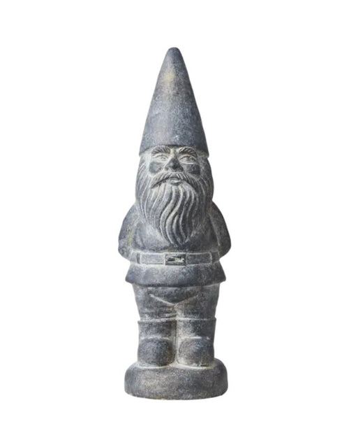 Grauer Betonzwerg Ben M von Affari of Sweden aus massivem Beton, 25 cm hoch, als dekoratives Wohnaccessoire.