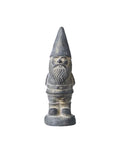 Grauer Betonzwerg Ben S von Affari of Sweden aus massivem Beton, 18 cm hoch, als dekoratives Wohnaccessoire.