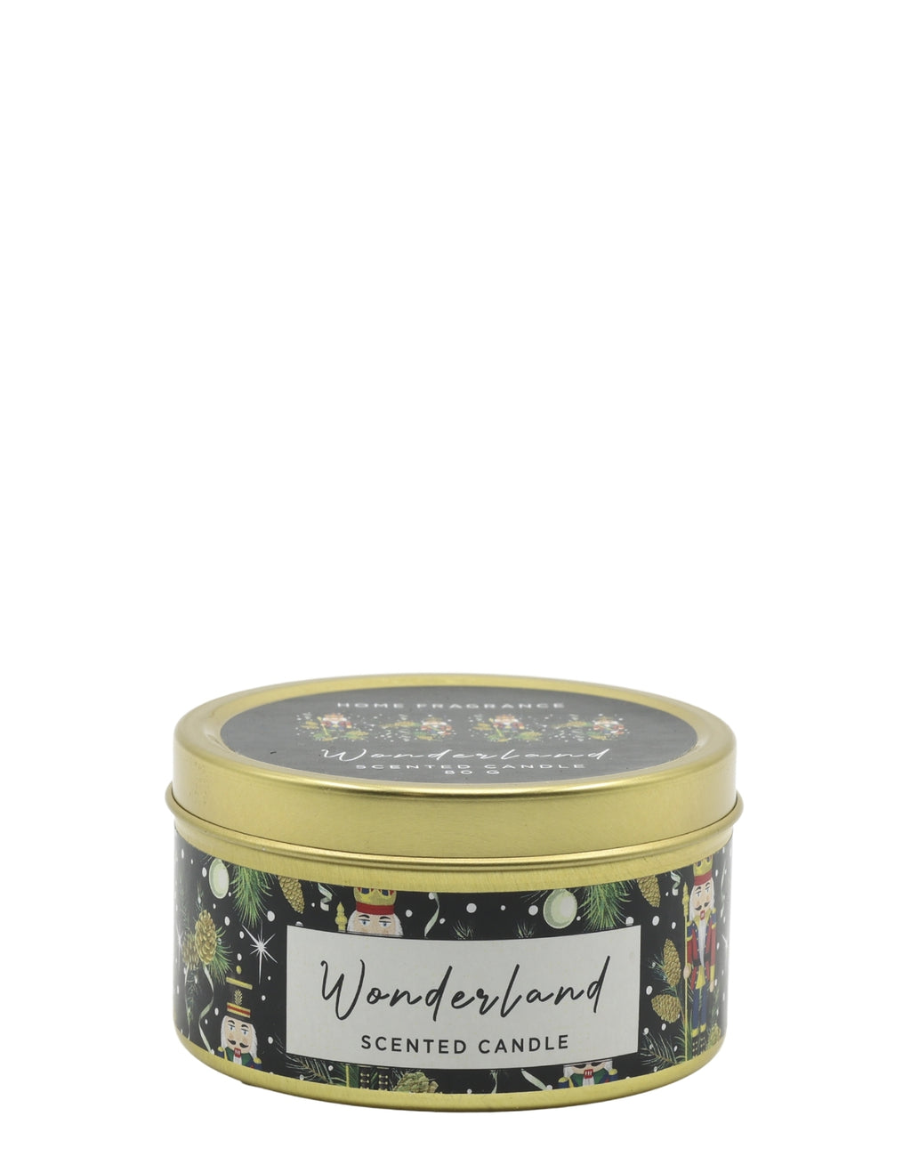 Duftkerze Wonderland von Chic Antique in einem dekorativen Zinnbehälter mit einer Brenndauer von ca. 12 Stunden.