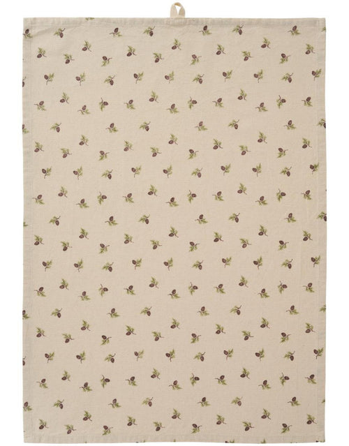 Geschirrtuch von Ib Laursen aus 100 % Baumwolle in der Größe 50 × 70 cm, saugfähig und strapazierfähig für den täglichen Gebrauch in der Küche.
