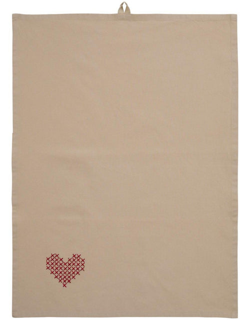 Geschirrtuch von Ib Laursen aus 100 % Baumwolle in der Größe 50 × 70 cm, saugfähig und strapazierfähig für den täglichen Gebrauch in der Küche.
