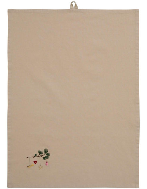 Geschirrtuch von Ib Laursen aus 100 % Baumwolle in der Größe 50 × 70 cm, saugfähig und strapazierfähig für den täglichen Gebrauch in der Küche.