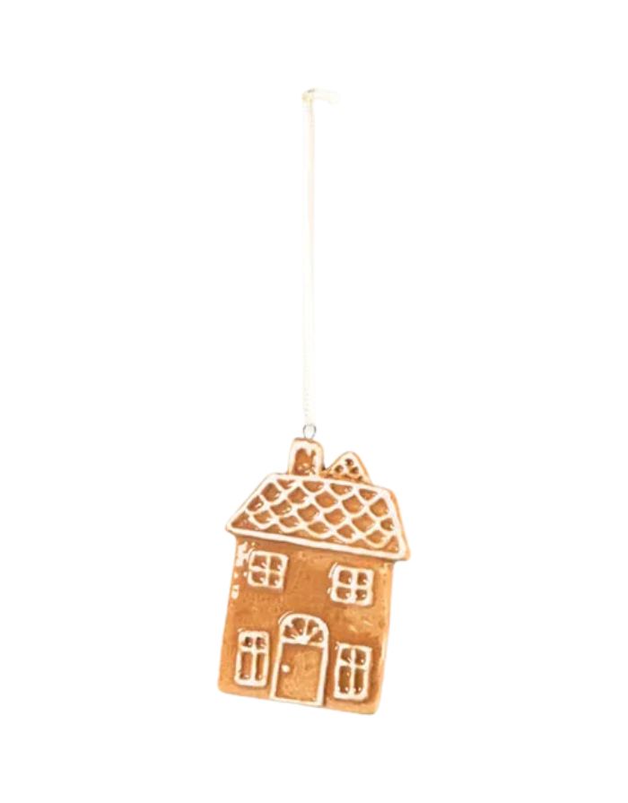 Weihnachtsanhänger von Det Gamle Apotek – festliche Dekoration aus dolomite in brown.