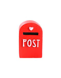 Mailbox von Det Gamle Apotek – Zubehör für Wichteltüren aus polyresin in rot.