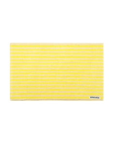 Badematte Naram I Pristine & Neon Yellow