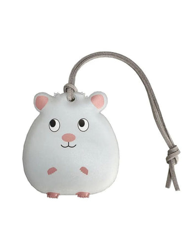 Reflektierender Taschenanhänger Hamster von Firefly Reflectors – aus weichem, lederähnlichem Material mit verstellbarem Band, stylisches Accessoire für bessere Sichtbarkeit.