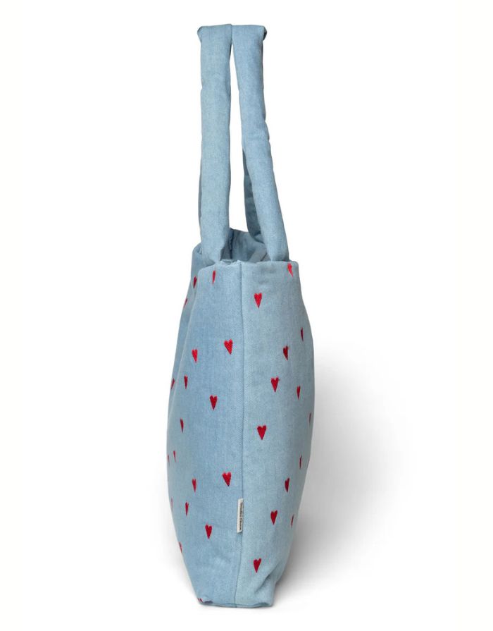 Tasche Denim I Blue Hearts