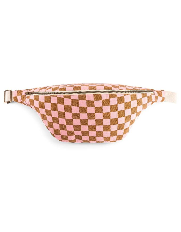 Bauchtasche I Checks Strawberry Caramel