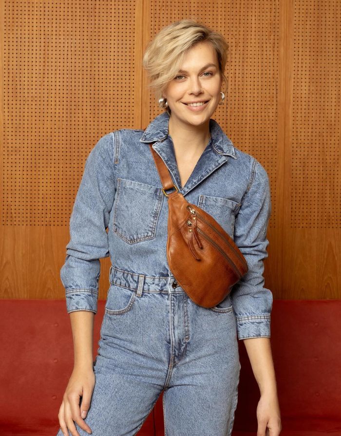 Tasche Bum Bag Faust Urban I Walnut