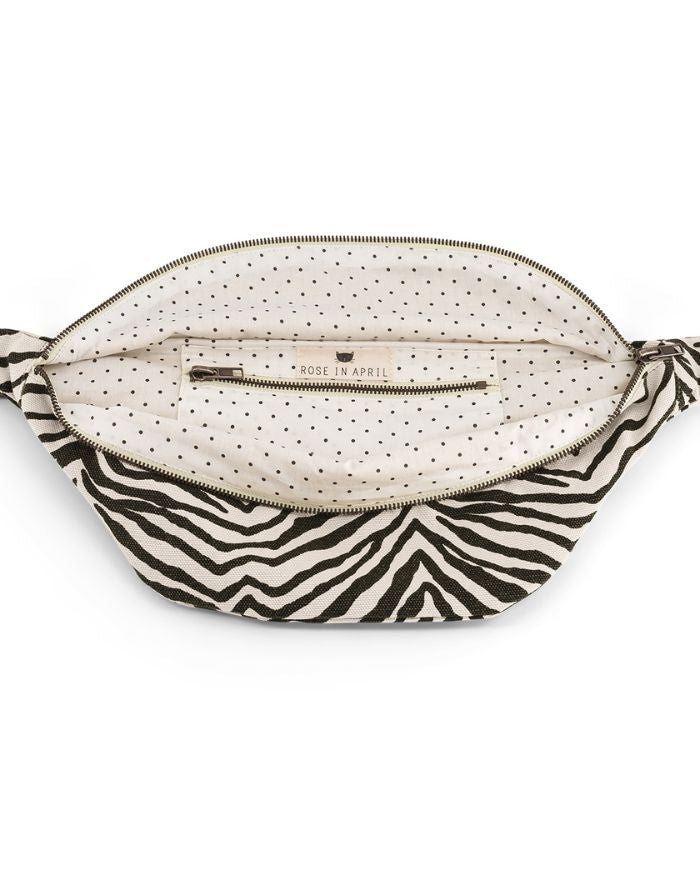 Bauchtasche I Zebra Greige