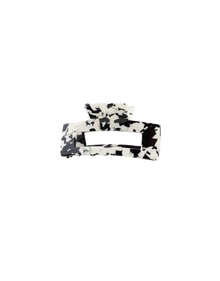Haarklammer I Crush Black Marble